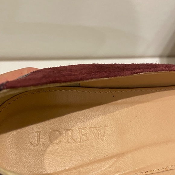 Suede pump with croc heel size 7 - Picture 5 of 6